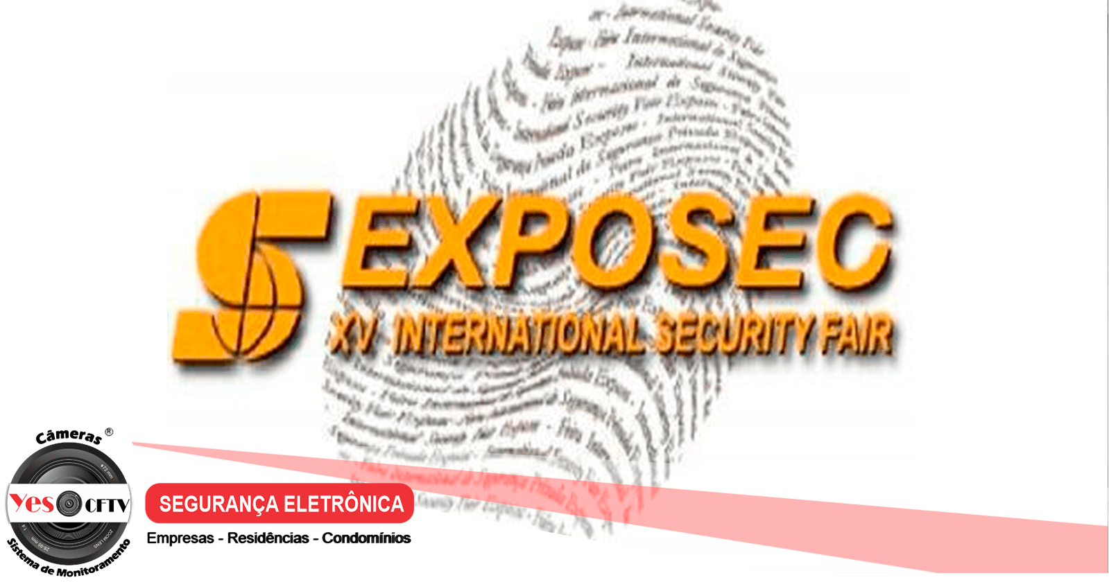 Yes CFTV participa da 15ª Exposec